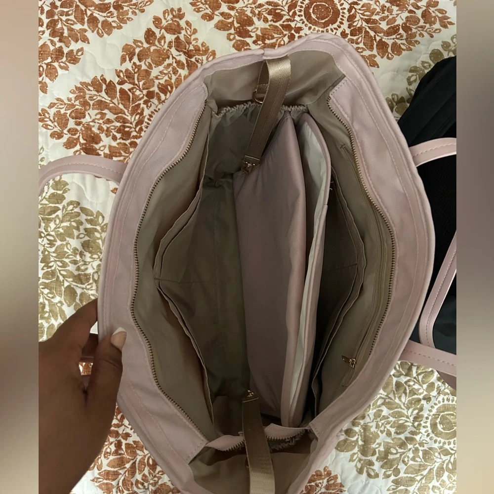 2 Gently Used Unisex Baby Diaper Bags - Mommore & FisherPrice